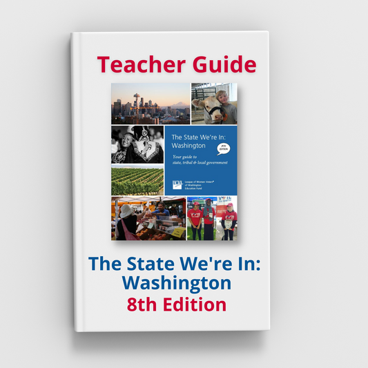 Teacher Guide for The State We're In: Washington (8th Edition)